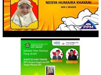 MIN 1 Sragen Meraih 6 Medali Pada Dua Ajang Bergengsi