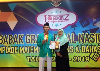 Ahmad Aziz Habibullah, Siswa MTsN 2 Sragen Raih Medali Emas Olimpiade Sains