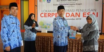 Kankemenag Sragen Adakan Lokakarya Literasi Penulisan Cerpen dan Essai