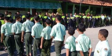 Hari Pertama Masuk, MTsN 7 Sragen Awali Kegiatan dengan Halal Bihalal