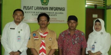 Pramuka Luar Biasa Keliling Indonesia Singgah di Sragen