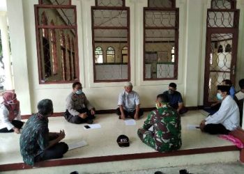 Muspika dan Penyuluh Agama Islam Miri Sosialisasikan Panduan Ibadah Ramadhan saat Pandemi Covid-19
