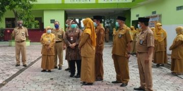 Bupati Sragen Respon Positif Simulasi Pembelajaran Tatap Muka MTsN 5 Sragen