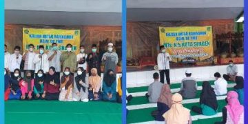 Kegiatan Kajian Imtaq Pengurus Organisasi Siswa MTs Negeri 5 Kota Sragen Menjadi Penutup Kegiatan Ramadhan 1442 H