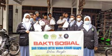 Baksos Awali Rangkaian Kegiatan Milad MAN 2 Sragen Ke-26
