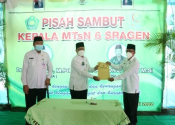 MTsN 6 Sragen Gelar Pisah Sambut Kepala Madrasah