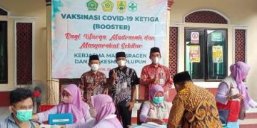 Antisipasi Timbulnya Cluster Baru, MAN 2 Sragen Fasilitasi Vaksinasi Booster
