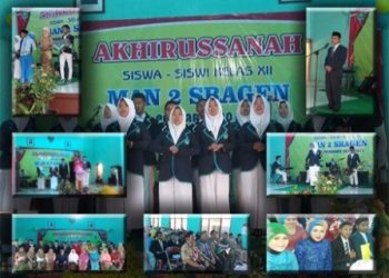 MAN 2 Sragen Adakan Akhirussanah Siswa Lulus Tahun 2017