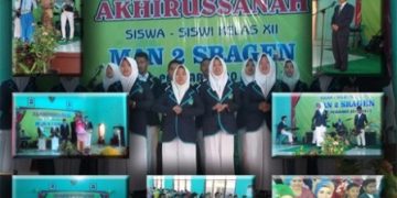 MAN 2 Sragen Adakan Akhirussanah Siswa Lulus Tahun 2017
