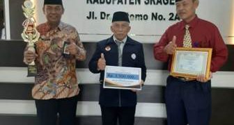 Dalam Dua Hari MTsN 4 Sragen Sabet Prestasi Spektakuler
