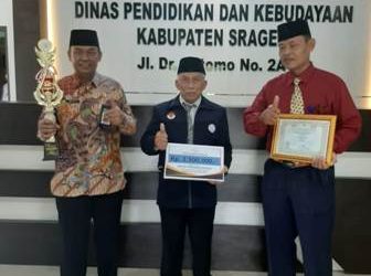 Dalam Dua Hari MTsN 4 Sragen Sabet Prestasi Spektakuler