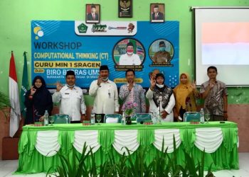 Workshop Belajar Menyenangkan dengan Computational Thinking  (CT) MIN 1 Sragen