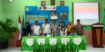 Workshop Belajar Menyenangkan dengan Computational Thinking  (CT) MIN 1 Sragen