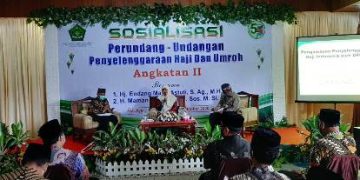 Dirjen PHU Kemenag RI dan DPR RI Sosialisasikan Perundang-Undangan Penyelenggaraan Haji dan Umrah