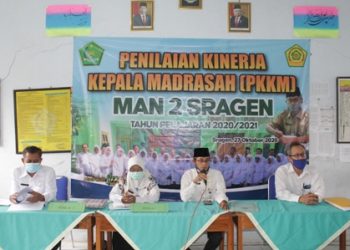 MAN 2 Sragen Laksanakan Penilaian Kinerja  Kepala Madrasah Tahunan