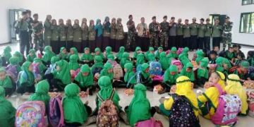 Kuatkan Pendidikan Karakter Siswa, Min 1 Sragen Adakan Outing Class Ke Yonif Raider 408/Suhbrastha Sragen