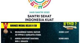 Berkah Hari Santri, MIN 1 Sragen Raih Medali Perunggu Kompetisi Sains Nasional
