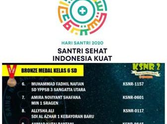 Berkah Hari Santri, MIN 1 Sragen Raih Medali Perunggu Kompetisi Sains Nasional
