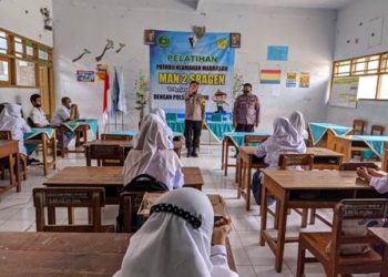 PKM MAN 2 Sragen Sukses Gelar Pelatihan Bekerja Sama dengan POLSEK Plupuh