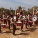 Tim Drumband MTsN 7 Sragen Pukau Peserta HUT Pramuka di Miri