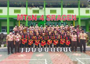 Rutin Peringati Hari Boden Powell, MTsN 4 Sragen Petik Prestasi Membanggakan