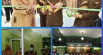MTs Negeri 5 Kota Sragen Resmikan Lobi dan Pos Satpam, Menuju Madrasah Berkelas Dunia