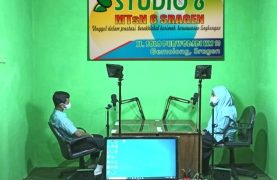 MTsN 6 Sragen Bangun Studio Mini Untuk Optimalkan KBM di Masa Pandemi