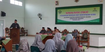UPZ Kankemenag Sragen Sosialisasikan Zakat Tunjangan Kinerja dan Tunjangan Profesi
