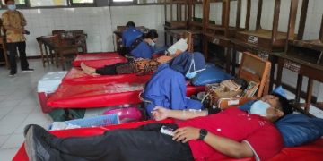 Donor Darah Peringati Milad ke 40  MAN 1 Sragen