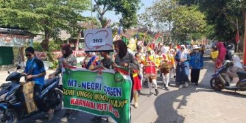 MTsN 2 Sragen Juara 1 Karnafal Kecamatan Tanon