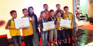 Tim Robotik MIN 2 Sragen Raih Medali Perak Olimpiade Robot Nasional