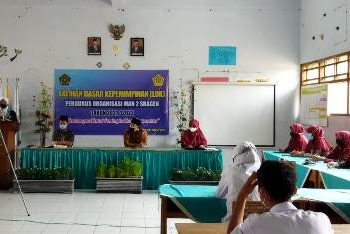Gunakan Metode Daring Luring Untuk Pertama Kali, MAN 2 Sragen Sukses Gelar LDK