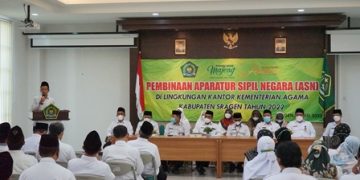 Dr. Nursalim Ingatkan Nilai-Nilai Idulfitri Bagi ASN Kankemenag Sragen