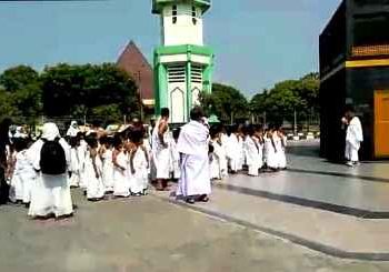 MIN 5 Sragen Gelar Manasik Haji Di Asrama Donohudan