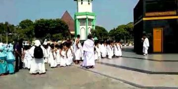 MIN 5 Sragen Gelar Manasik Haji Di Asrama Donohudan