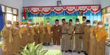 Kankemenag Kab. Sragen Lakukan  Penilaian Kinerja Kepala Madrasah  di MIN 7 Sragen