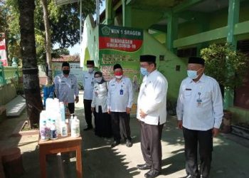 Kankemenag Sragen Pantau Kesiapan Pembelajaran Tatap Muka di Madrasah dan Ponpes