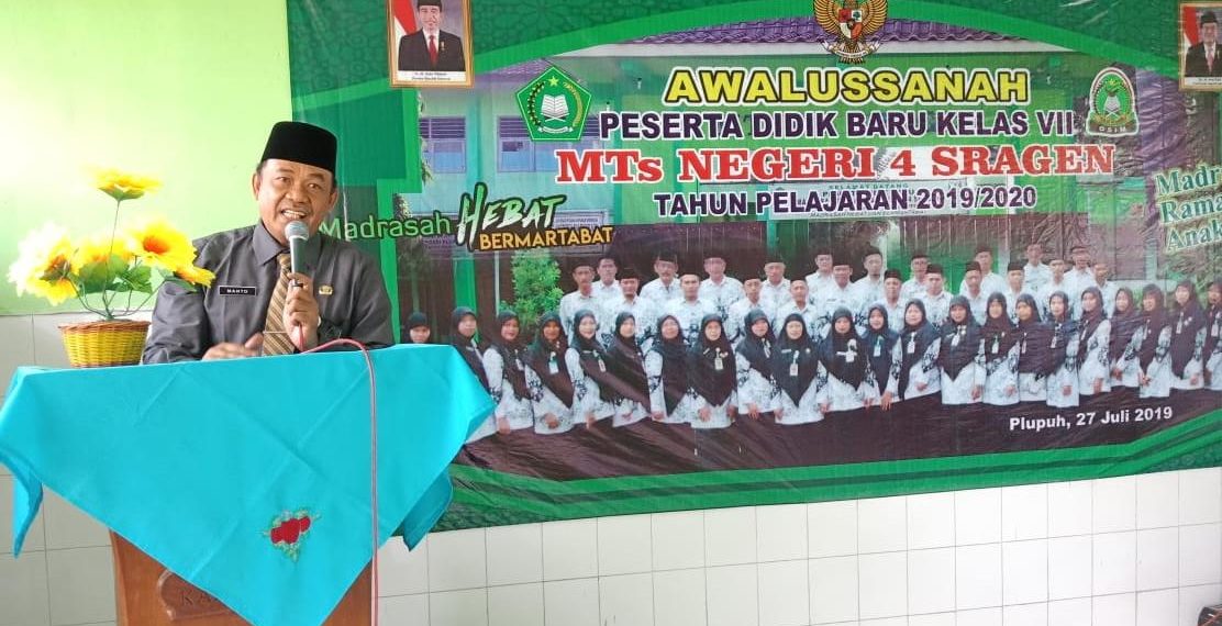 MTsN 4 Sragen Gelar Pertemuan Awwalus Sanah