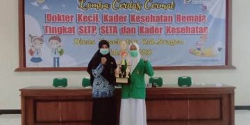 MTs N 2 Juarai Lomba Dokter Kecil dan Kader Kesehatan Remaja