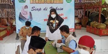Ciptakan Madrasah Aman dan Nyaman di Tengah Pandemi, MTs Negeri 5 Kota Sragen Tuntaskan Vaksinasi