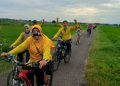 Sambut HAB Kemenag  ke 75, MTsN 7 Sragen Gowes Bareng