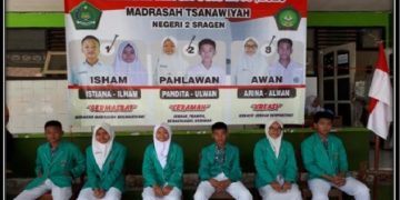 Belajar Demokrasi, Siswa MTsN 2 Sragen Gelar Pemilu OSIS