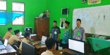Pelaksanaan UAMBN BK MTsN 2 Sragen Berjalan Lancar