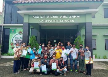 Baznas Jateng Libatkan Pokjaluh Kab. Sragen pada Pelatihan Stir Mobil