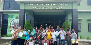 Baznas Jateng Libatkan Pokjaluh Kab. Sragen pada Pelatihan Stir Mobil