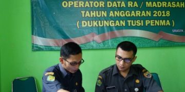 Operator Data Sragen Berharap Aplikasi Yang Digunakan Madrasah Lebih Lancar