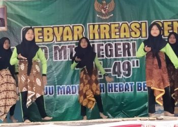 Rayakan Milad, MTsN 4 Sragen Gelar Gebyar Seni dan Peluncuran Logo Madrasah