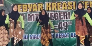 Rayakan Milad, MTsN 4 Sragen Gelar Gebyar Seni dan Peluncuran Logo Madrasah