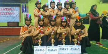 Korps Pramuka MAN 2 Sragen Raih Runner Up Ganesha Scout Competition