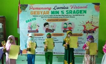 Semarak Gebyar Lomba Virtual MIN 5 Sragen